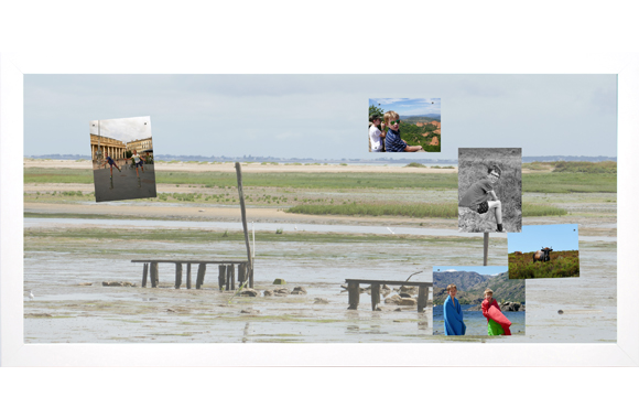 Hou op Ritueel autobiografie Kader op maat - Magneetbord zwart egale kleur of met foto